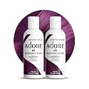 Adore Semi Permanent Hair Color (085 Burgundy Bliss) (2 Pack) | Vegan & Cruelty-Free Purple Hair Dye | No Ammonia, No Peroxide, No Alcohol | 4 Fl Oz Beauty & Personal Care Adore