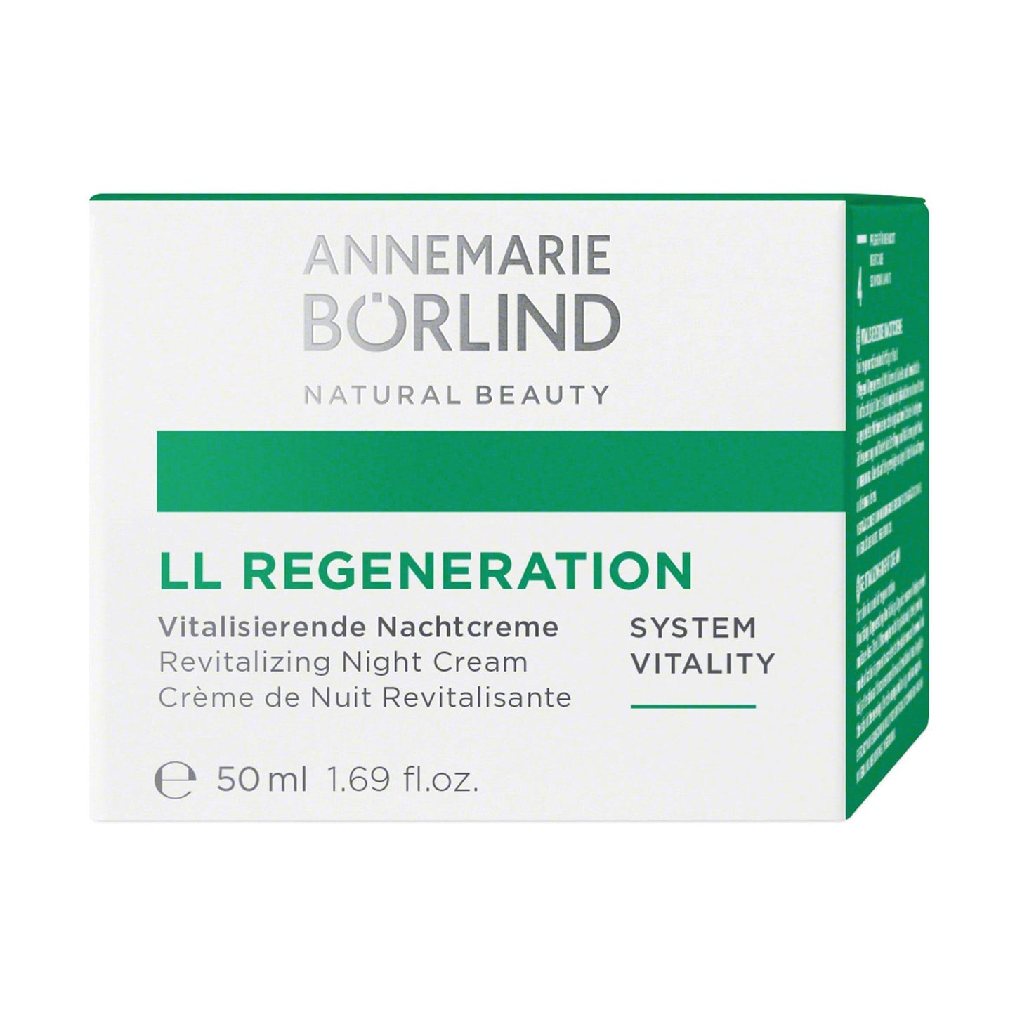 ANNEMARIE BÖRLIND - LL REGENERATION Revitalizing Night Cream - Natural Anti Aging Vitamin C, E and Retinoid Face Cream for Visibly Firmer and Wrinkle Beauty & Personal Care ANNEMARIE BÖRLIND