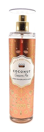 Bath & Body Works Coconut Cream Pie Fine Fragrance Mist 8 Fluid Ounce Spray Beauty & Personal Care Bath & Body Works