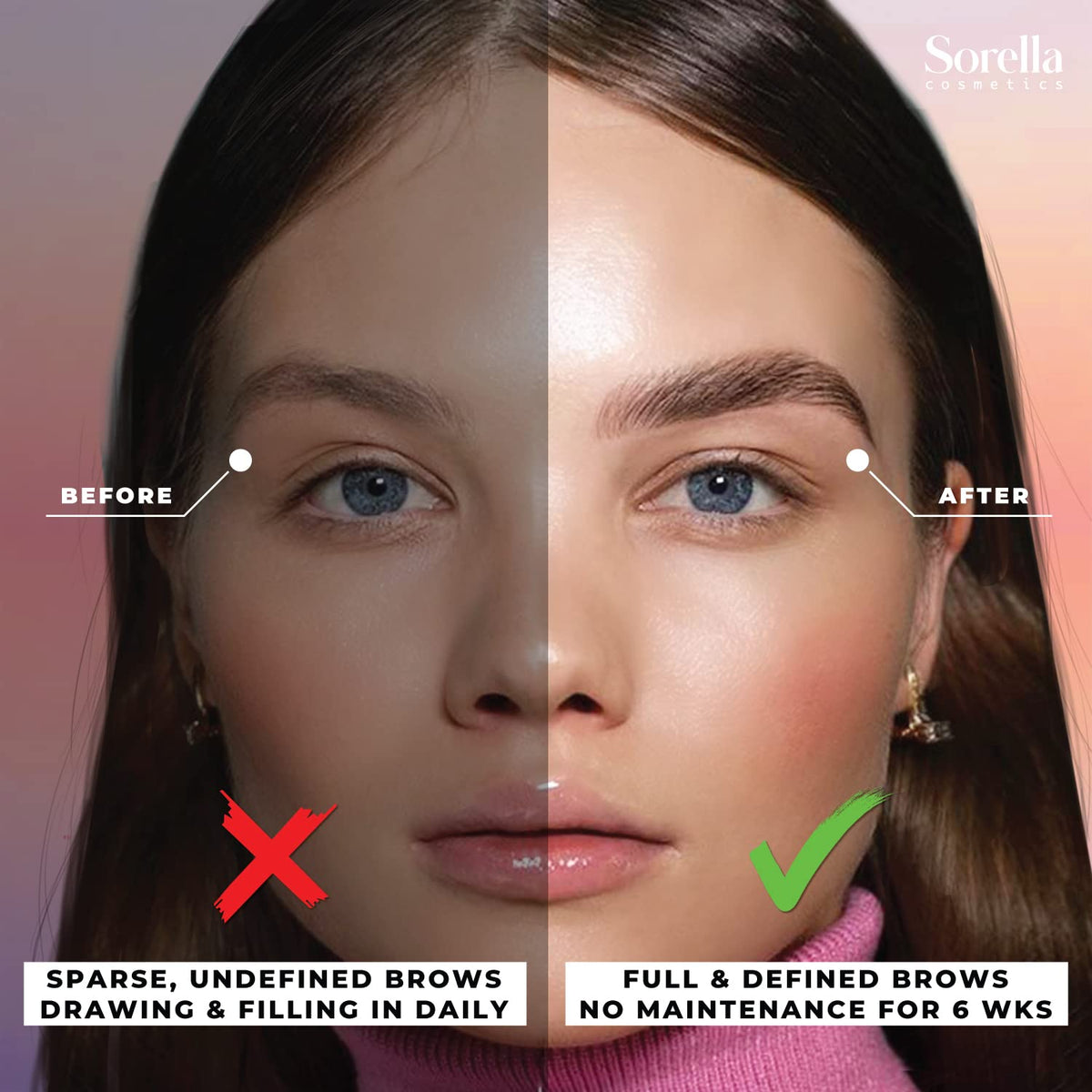 Brow Lamination Kit | Professional Eyebrow Lamination Kit | DIY At Home Keratin Brow Lift Kit for Fuller, Thicker Brows | Easy to Use, Long Lasting | Beauty & Personal Care Sorella Cosmetics