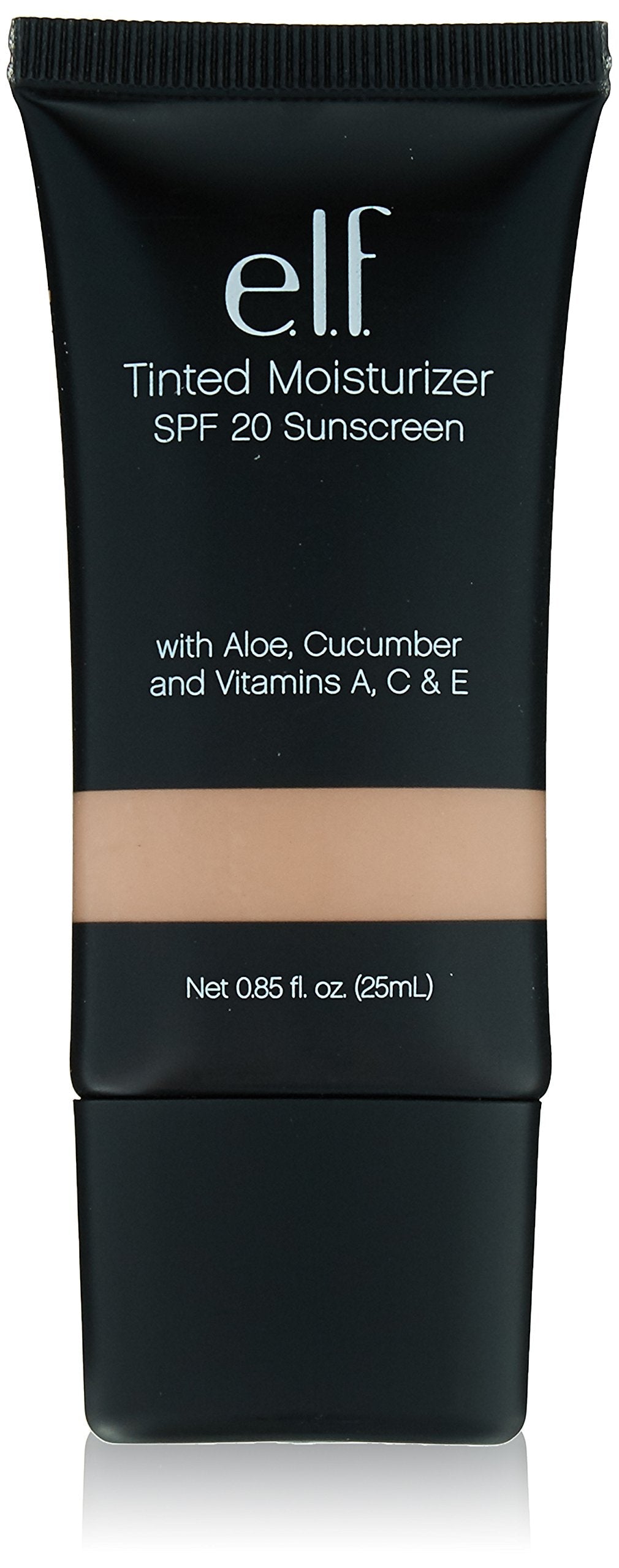 e.l.f. Cosmetics Tinted Moisturizer, Light Coverage, UVA/UVB SPF 20 Protection, Beige, 0.88 Fluid Ounces Beauty & Personal Care e.l.f. Cosmetics