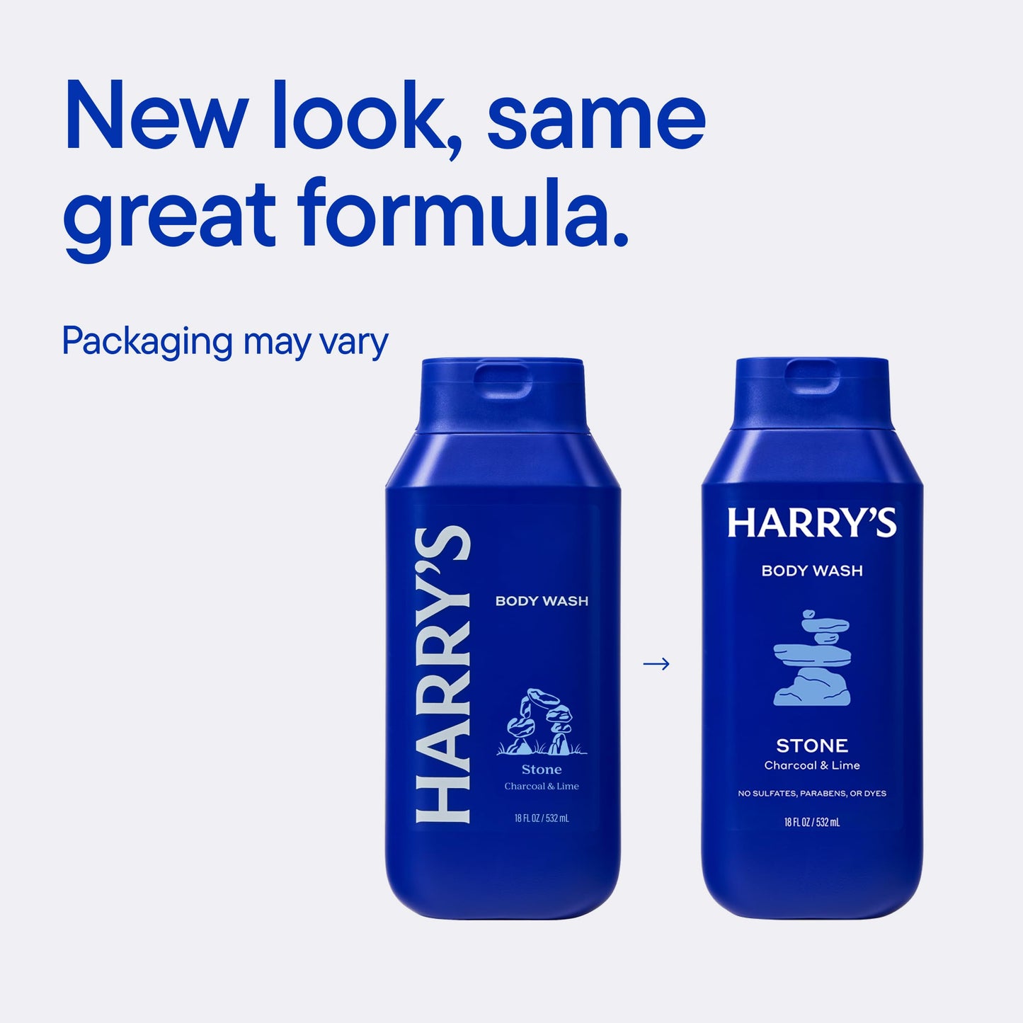 Harry's Men's Body Wash - Stone - (3 Pack) 18 fl oz - Shower Gel for Men - No Parabens, Sulfates, or Dyes Beauty & Personal Care Harry's