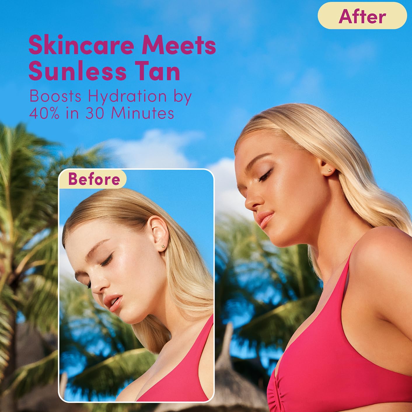 Coco & Eve Face Tanning Micromist - Sunless Facial Self Tanner Ultra Fine Mist for Face, Included Hyaluronic Acid & Antioxidants, Fast-Absorbing Beauty and Personal Care Coco & Eve
