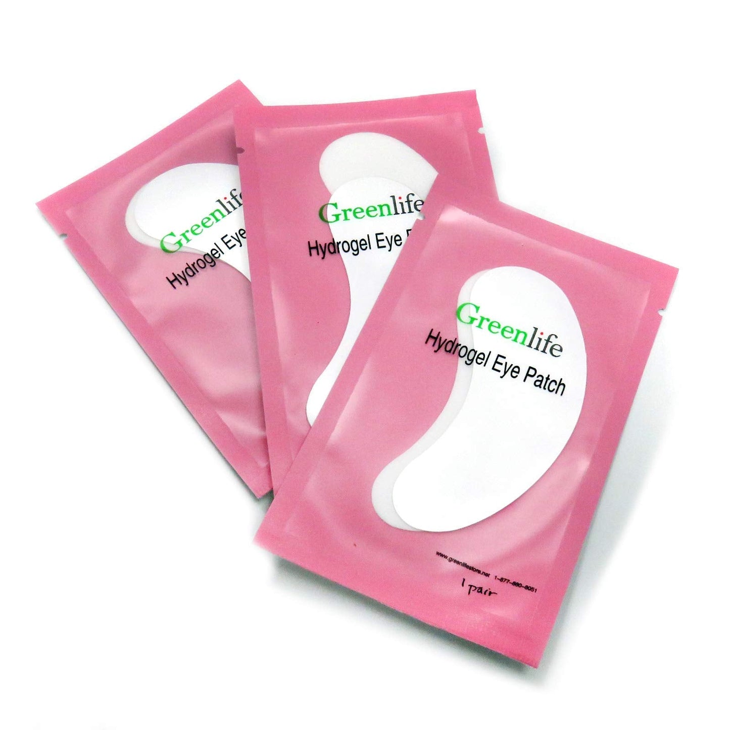 150 pairs GreenLife 100% Naturel Eyelash Extension Under Eye Gel Pads patches kit Collagen (50 150 300 Pairs) with Aloe Vera Hydrogel Eye Patches set Beauty & Personal Care GreenLife