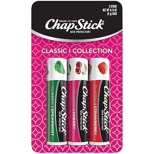 ChapStick Classic Lip Care Skin Protectant 0.15 Ounce, 3 Count (Pack of 1) Beauty & Personal Care ChapStick