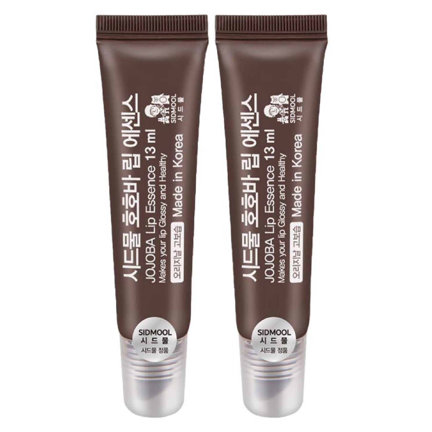 Sid-mool Jojoba Lip Essence 13ml/0.44oz x 2 Pack - Lip Gloss for Women with Jojoba Seed Oil - Ultra-Moisturizing & Protective Skincare for Dry Beauty and Personal Care GASHINA STORY