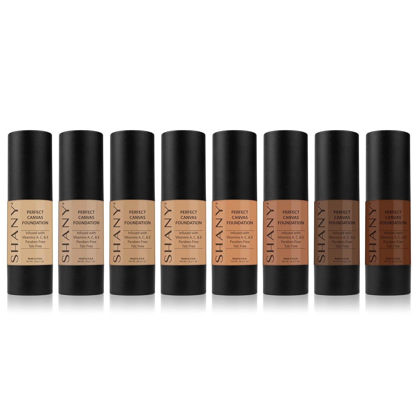 SHANY Perfect Canvas Liquid Foundation, Paraben/Talc/Oil Free, DC1, 30 Fluid Ounce Beauty & Personal Care SHANY