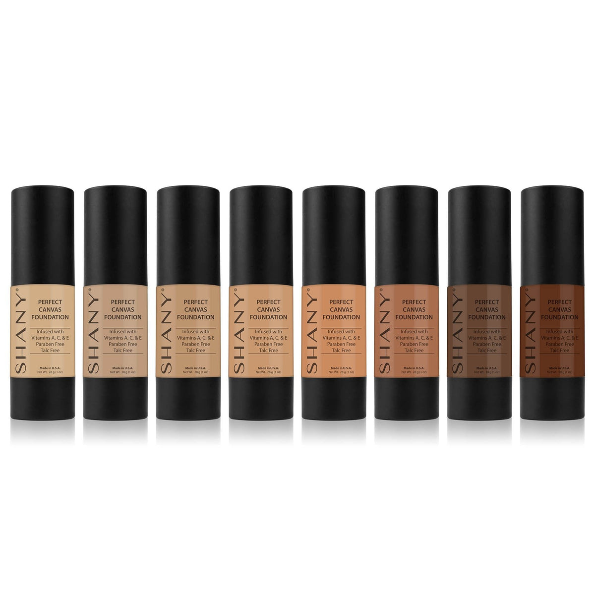 SHANY Perfect Canvas Liquid Foundation - Paraben Free/Talc Free/Oil Free - 30ml - DC3 Beauty & Personal Care SHANY