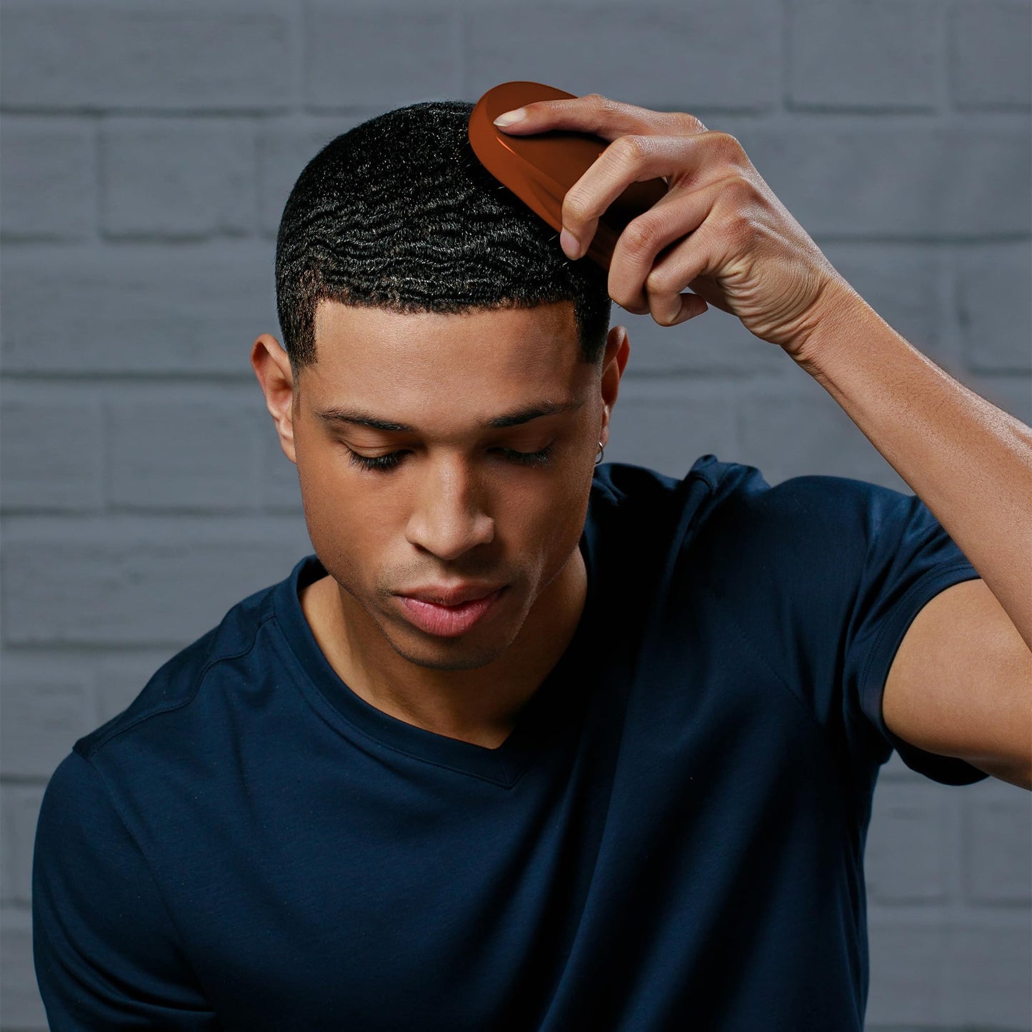 Diane Premium 100% Boar Bristle Military Wave Brush for Men and Barbers - Medium Bristles for Thick Coarse Hair - Use for Detangling, Smoothing, Wave Beauty & Personal Care Diane