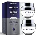Clear Beauty Collagen Day & Night Face Moisturizer - Dermatologist Tested, Anti Aging Korean Skin Care - Plumping Hydration, Elasticity Support, Silky Beauty & Personal Care Clear Beauty