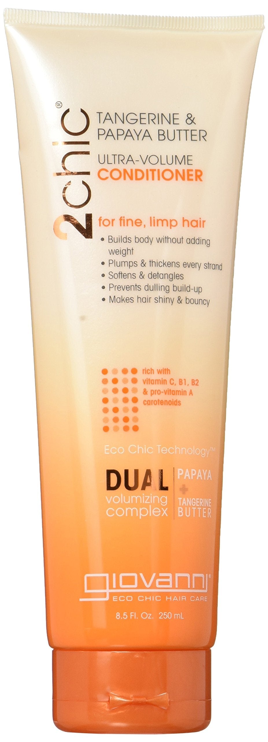 Giovanni Cosmetics 2Chic Conditioner Papaya Butter,8.5 fl oz Beauty & Personal Care GIOVANNI