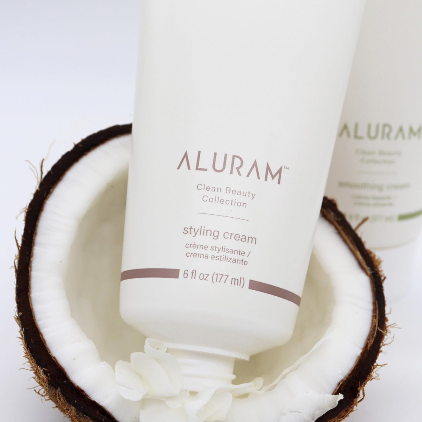 ALURAM Coconut Water Styling Cream Hydrating Pomade for All Hair Types, 6 Fl Oz Beauty & Personal Care ALURAM