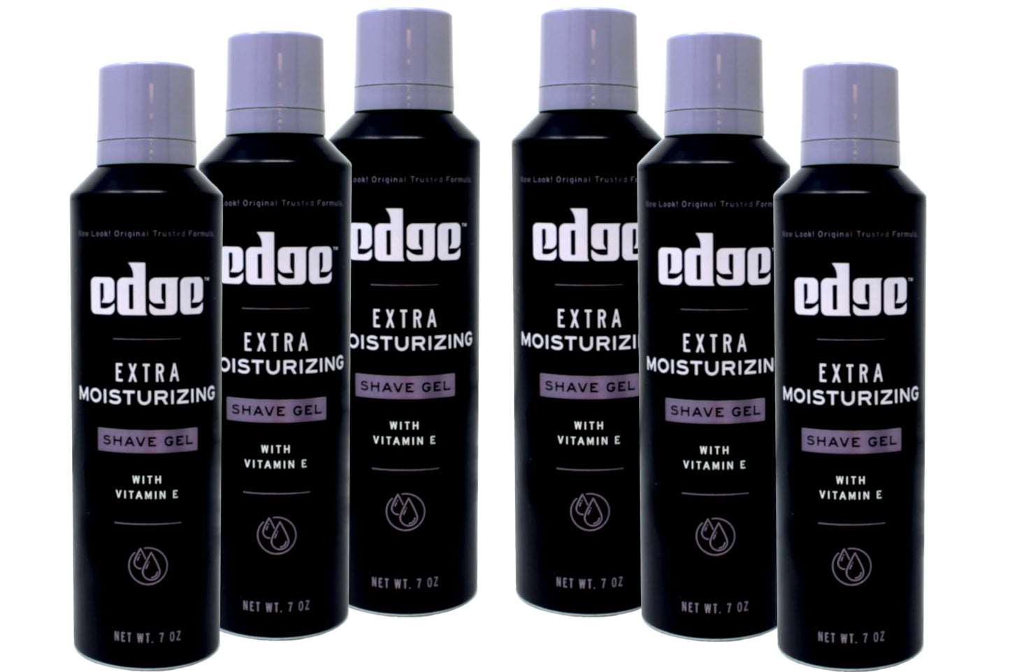 edge Extra Moisturizing with Vitamin E Shave Gel 7 oz (Pack of 6) Beauty and Personal Care edge