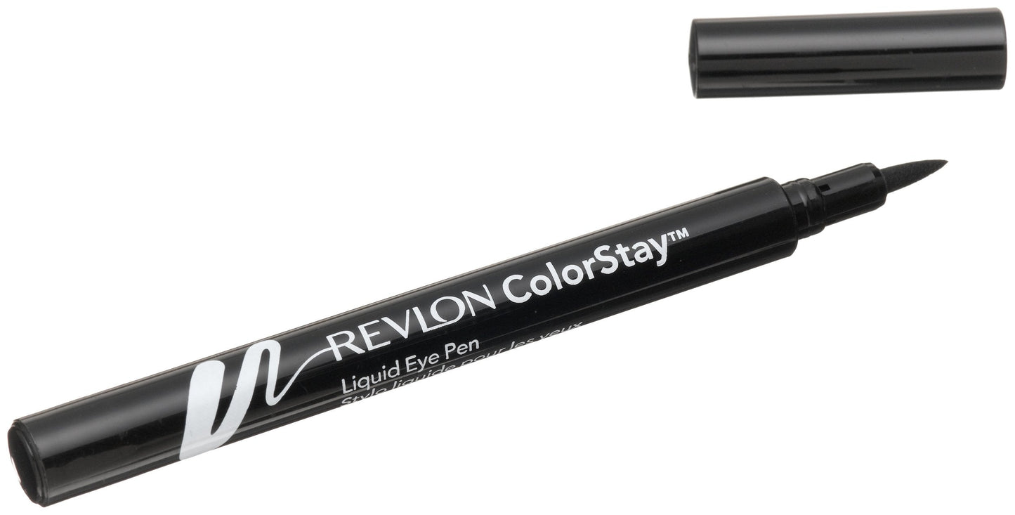 Revlon ColorStay Liquid Eye Pen, Blackest Black, 0.056 Ounces (Pack of 2) Beauty & Personal Care REVLON