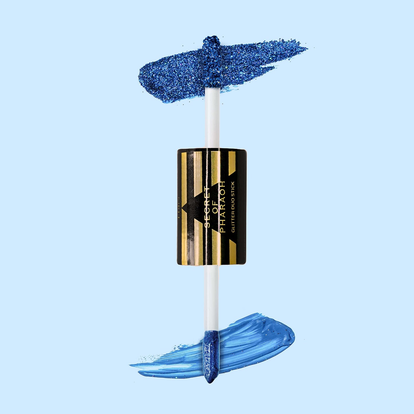 EBIN NEW YORK Secret of Pharaoh Glitter Duo Stick Sea Goddess | Dual-Ended Primer & Glitter Face Makeup Stick | Creamy Long-Lasting Shimmer Finish | Beauty & Personal Care EBIN NEW YORK