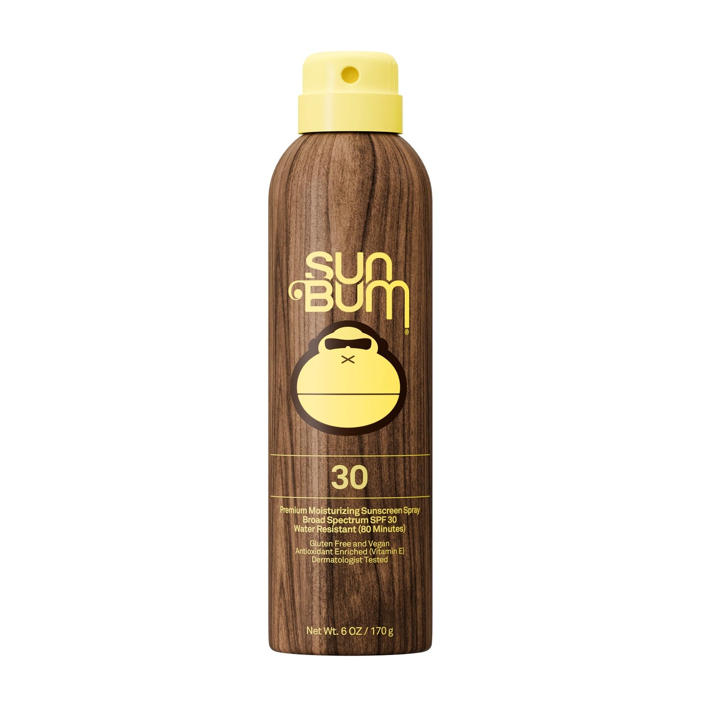 Sun Bum Original SPF 30 Sunscreen Body Spray - Broad Spectrum Moisturizing Sunscreen with Vitamin E - Hawaii 104 Act Compliant (Made without Beauty & Personal Care Sun Bum