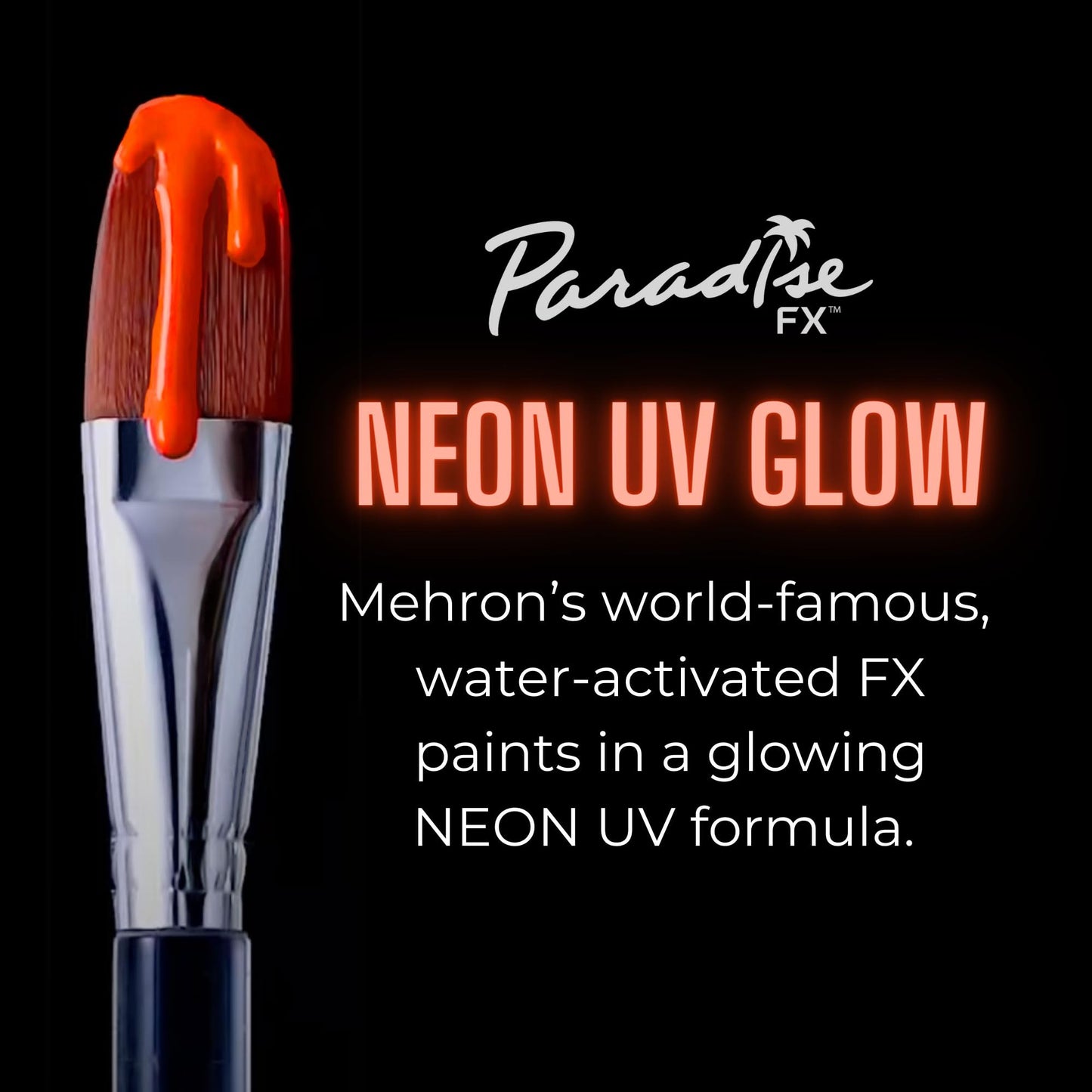 Mehron Paradise FX UV Neon Glow - Neon UV Super Nova 1.4 oz | Water Activated Black Light UV Paint for Raves, Costumes, SFX, Halloween, Stage, Theater Beauty & Personal Care Mehron