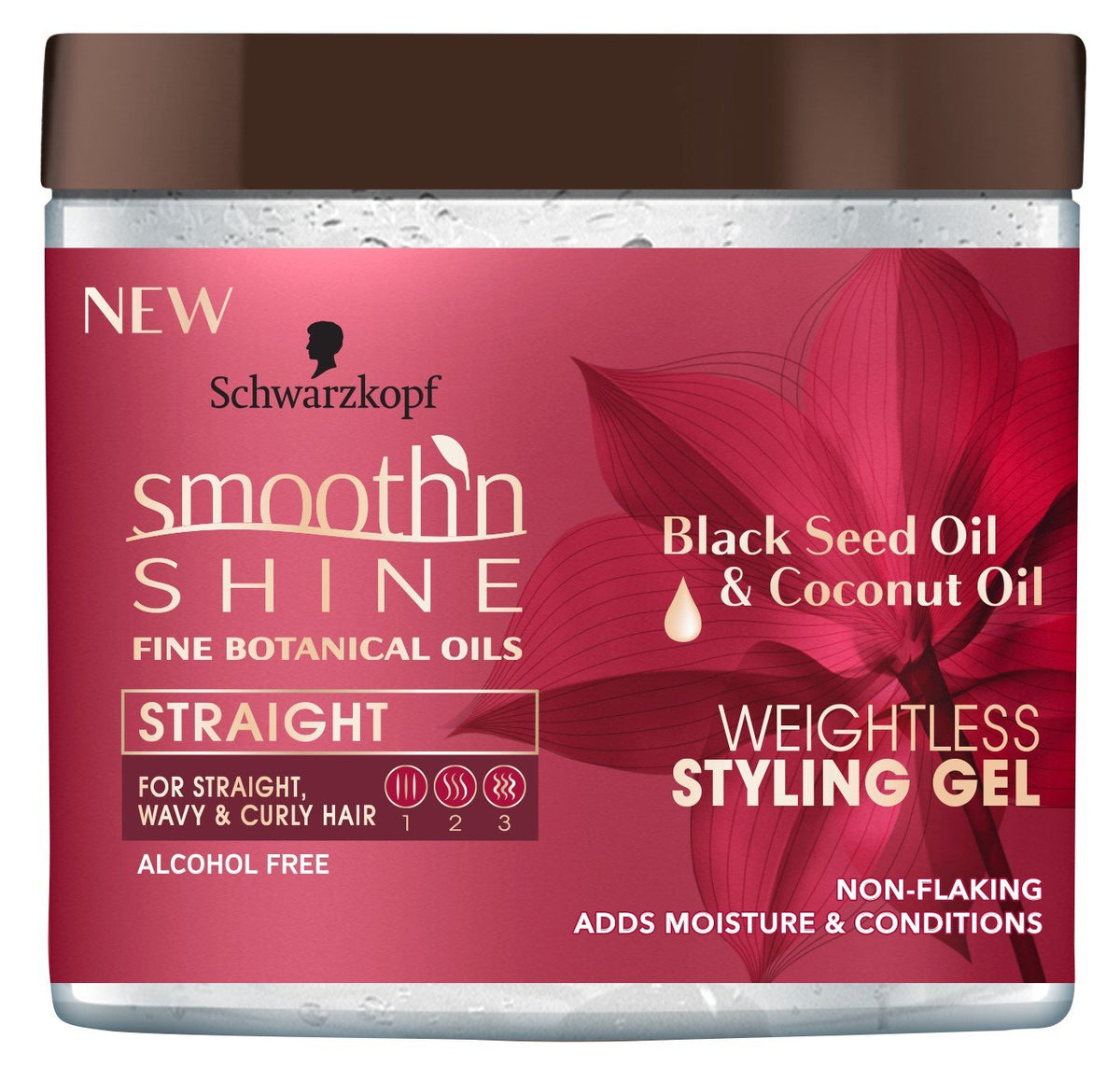 Smooth N Shine Straight Gel Weightless 16 Ounce Jar (473ml) Beauty & Personal Care Smooth N Shine