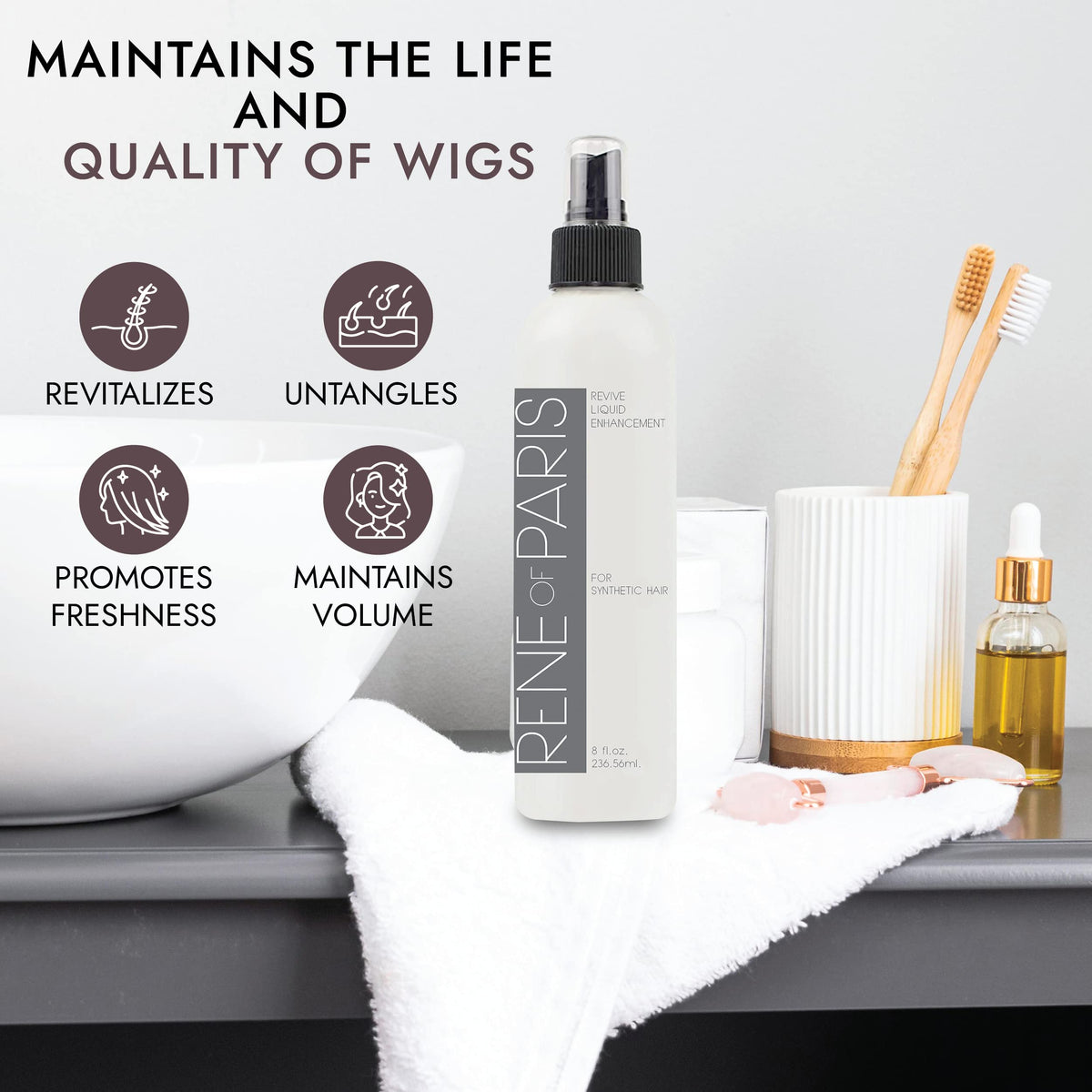 Rene Of Paris Revive Leave-in Conditioning Spray 8 Fl oz Beauty & Personal Care Rene of Paris