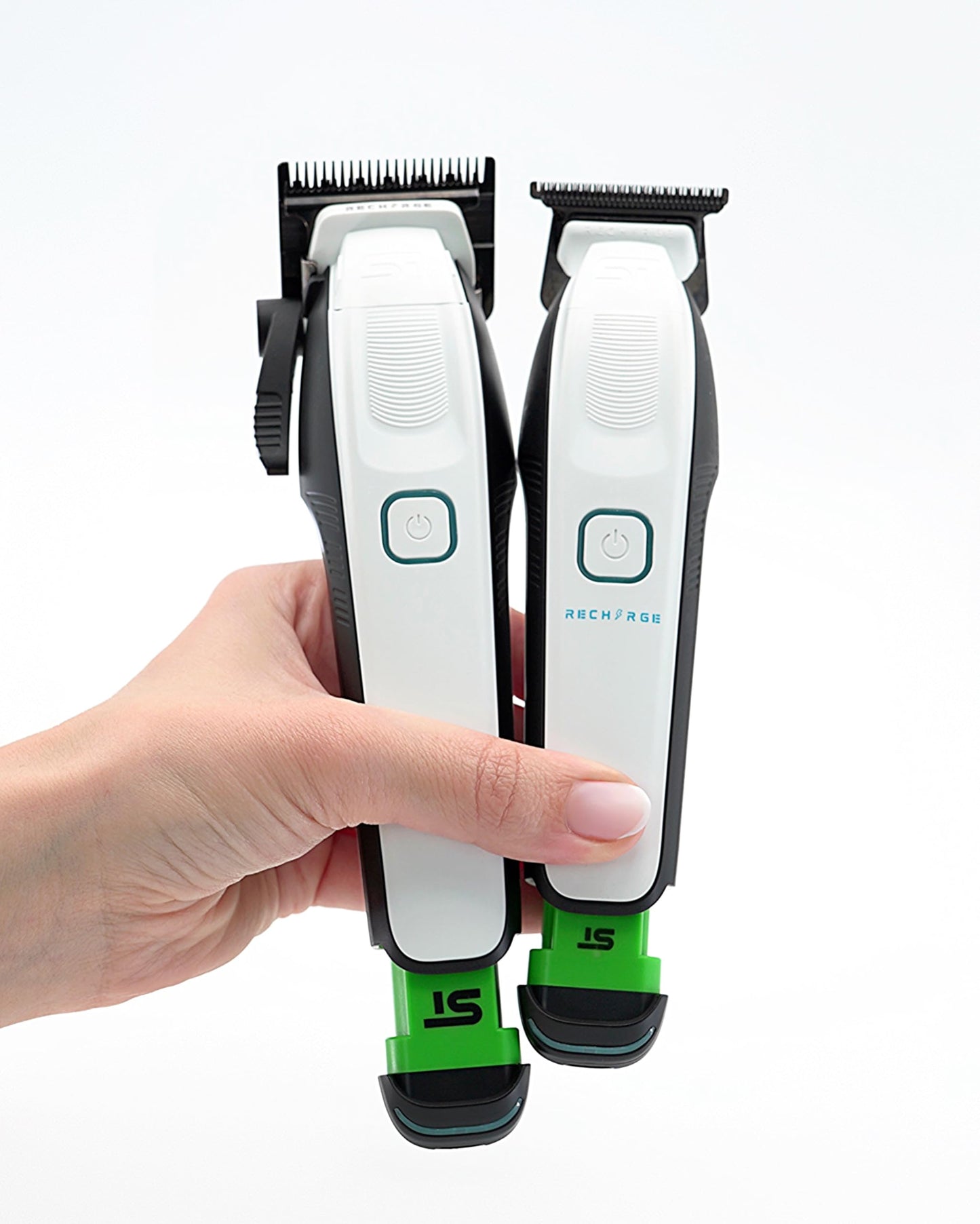 Supreme Trimmer 3-in-1 Recharge Hair Clipper, Beard Trimmer & Crunch Foil Shaver Combo - Removable Batteries, Smart USB Charging Base, Master Barber Beauty and Personal Care Supreme Trimmer