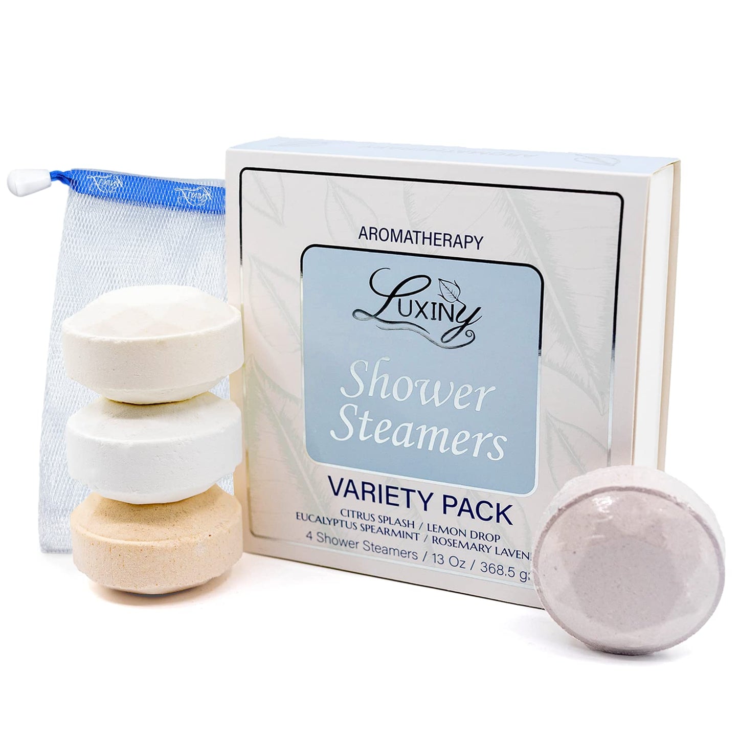 Shower Bombs Aromatherapy in Your Shower, American Made by Luxiny, Shower Steamer Tablets Melt to Release a Fragrant Vapor for Natural Stress Relief… Beauty & Personal Care Luxiny