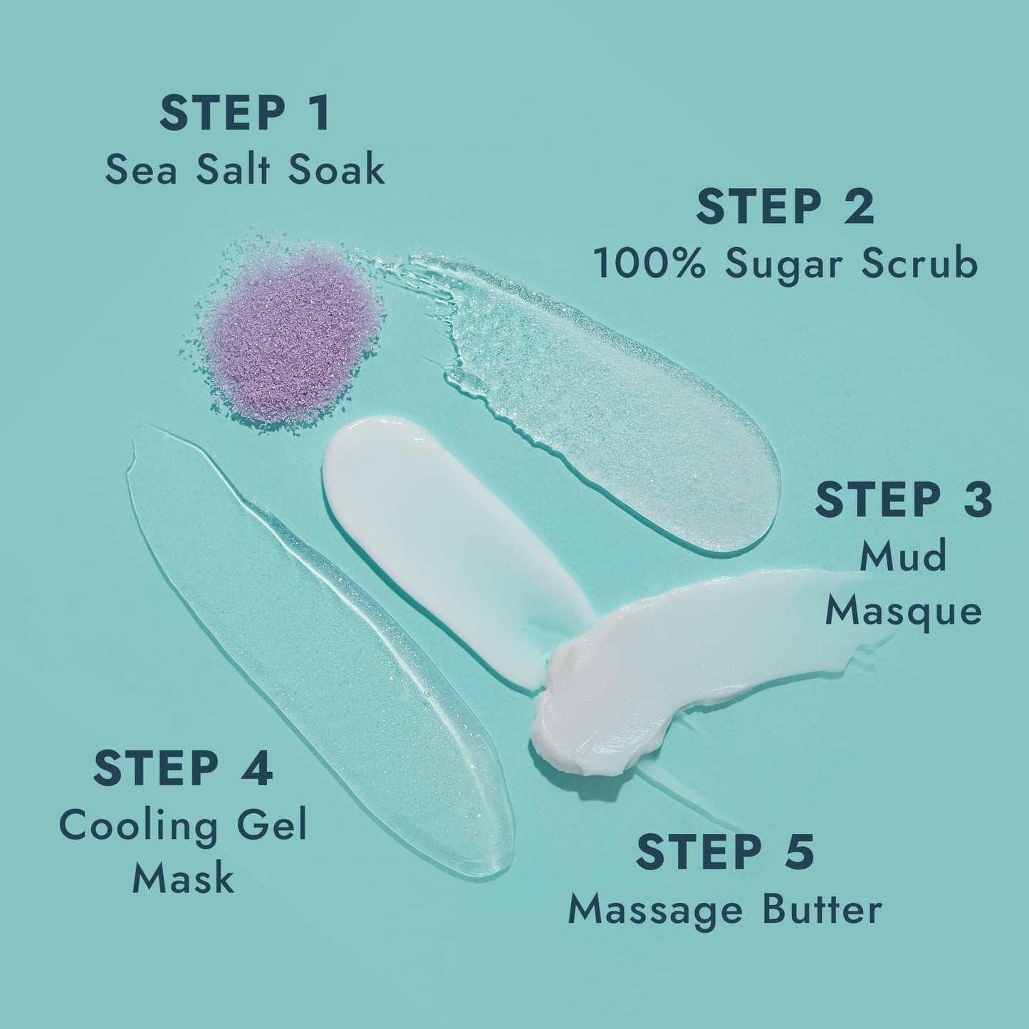 VOESH Pedi in a Box Glimmer - 2 Packs, Unicorn Peach, Pedi in a Box, Spa Pedicure Kit, Sparkly Pedicure, DIY Pedi, Foot Care, At-Home Pedi Products Beauty & Personal Care VOESH