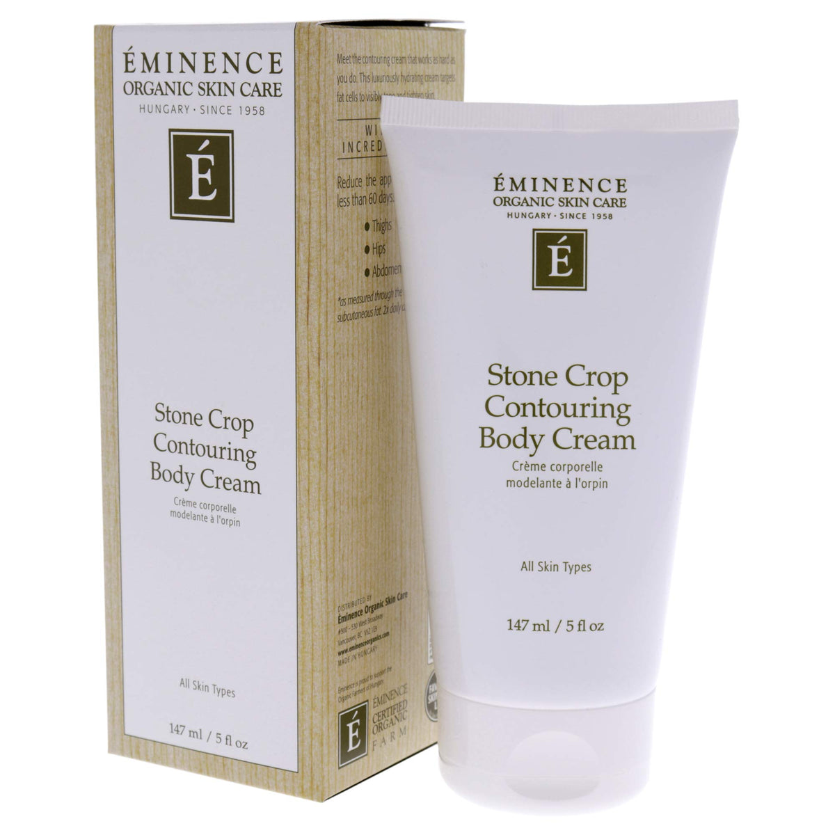 Eminence Organics Stone Crop Contouring Body Cream 5 Fl Oz (Pack of 1)