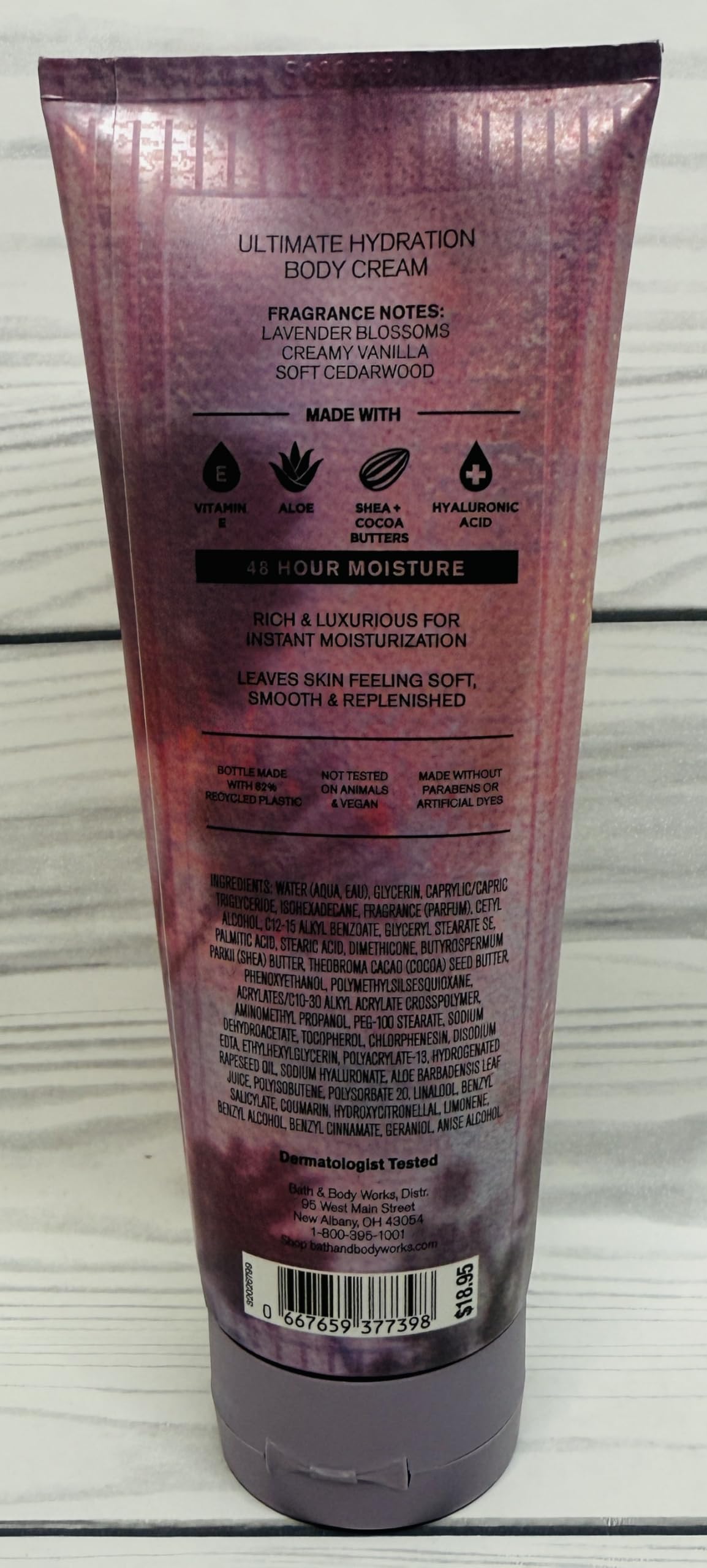 Bath & Body Works Vanilla Ease Body Cream 8 oz 2-Pack