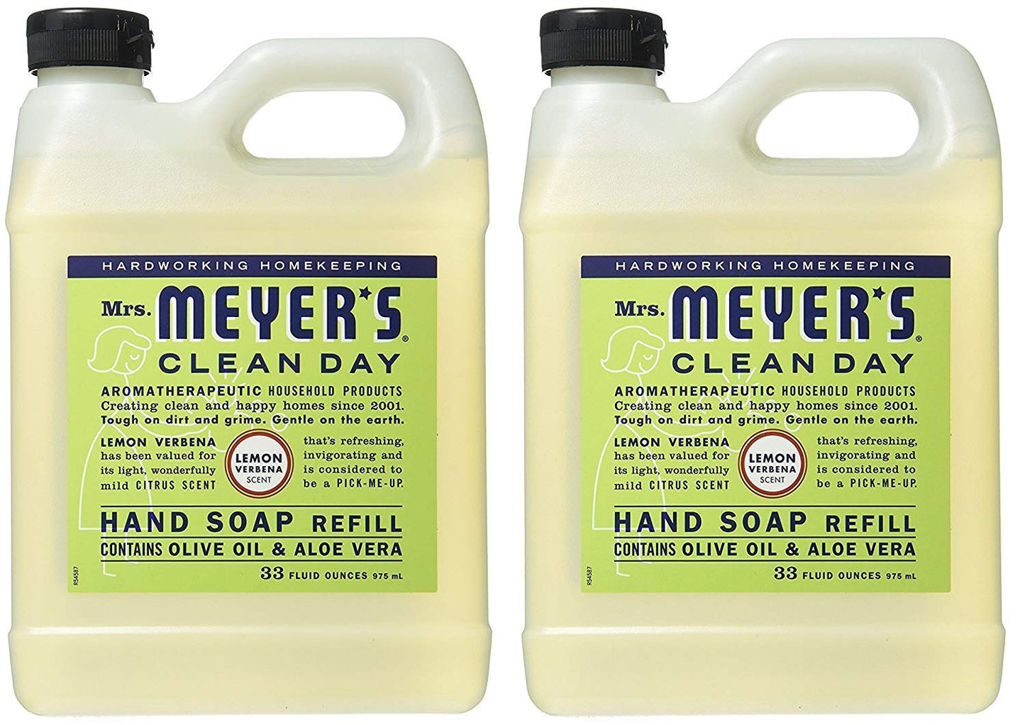 Mrs. Meyer's Liquid Hand Soap Refill Lemon Verbena, 33 FL OZ Beauty & Personal Care Mrs. MEYER'S
