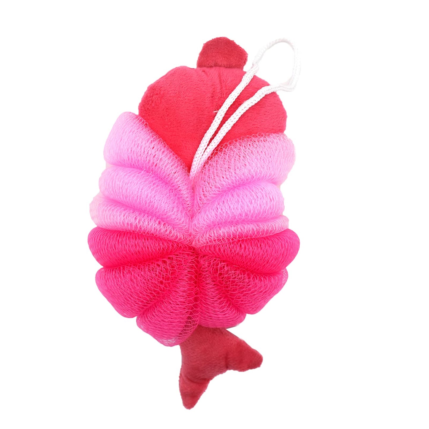 Cute Unicorn Kids Bath Loofahs Balls for Baby Girls Boys Mesh Shower Ball Pouf Exfoliating Bath Sponge Body Cleaner Bath Accessories (Pink Mermaid) Beauty & Personal Care Ralcosuss