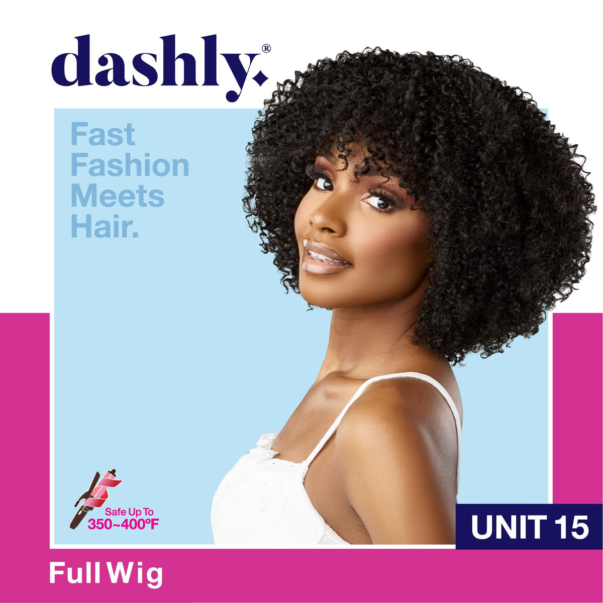 Sensationnel Dashly Wig-Unit 15, 2 DARKBROWN