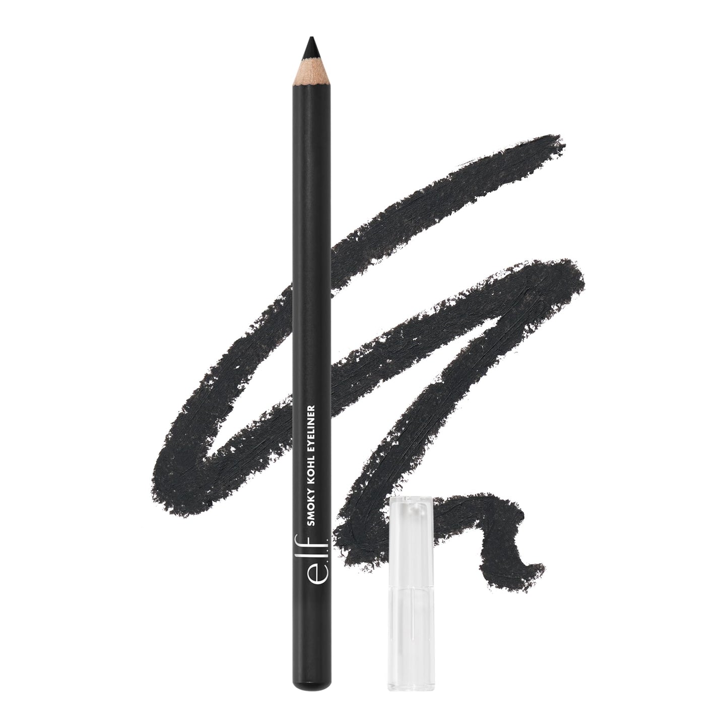 e.l.f. Smoky Kohl Eyeliner, Eye Pencil For Creating Long-Lasting, Bold, High-Pigmented Makeup Looks, Vegan & Cruelty-Free, Black Velvet Beauty and Personal Care e.l.f. Default Title