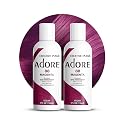 Adore Semi Permanent Hair Color (088 Magenta) (2 Pack) | Vegan & Cruelty-Free Purple Hair Dye | No Ammonia, No Peroxide, No Alcohol | 4 Fl Oz Beauty & Personal Care Adore