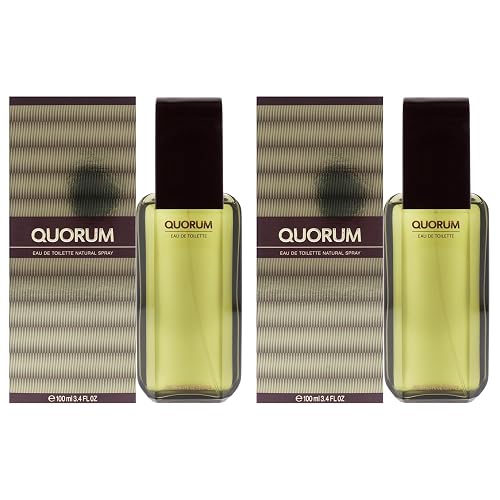 Quorum by Antonio Puig for Men - 3.4 oz EDT Spray - Pack of 2 Beauty & Personal Care Antonio Puig