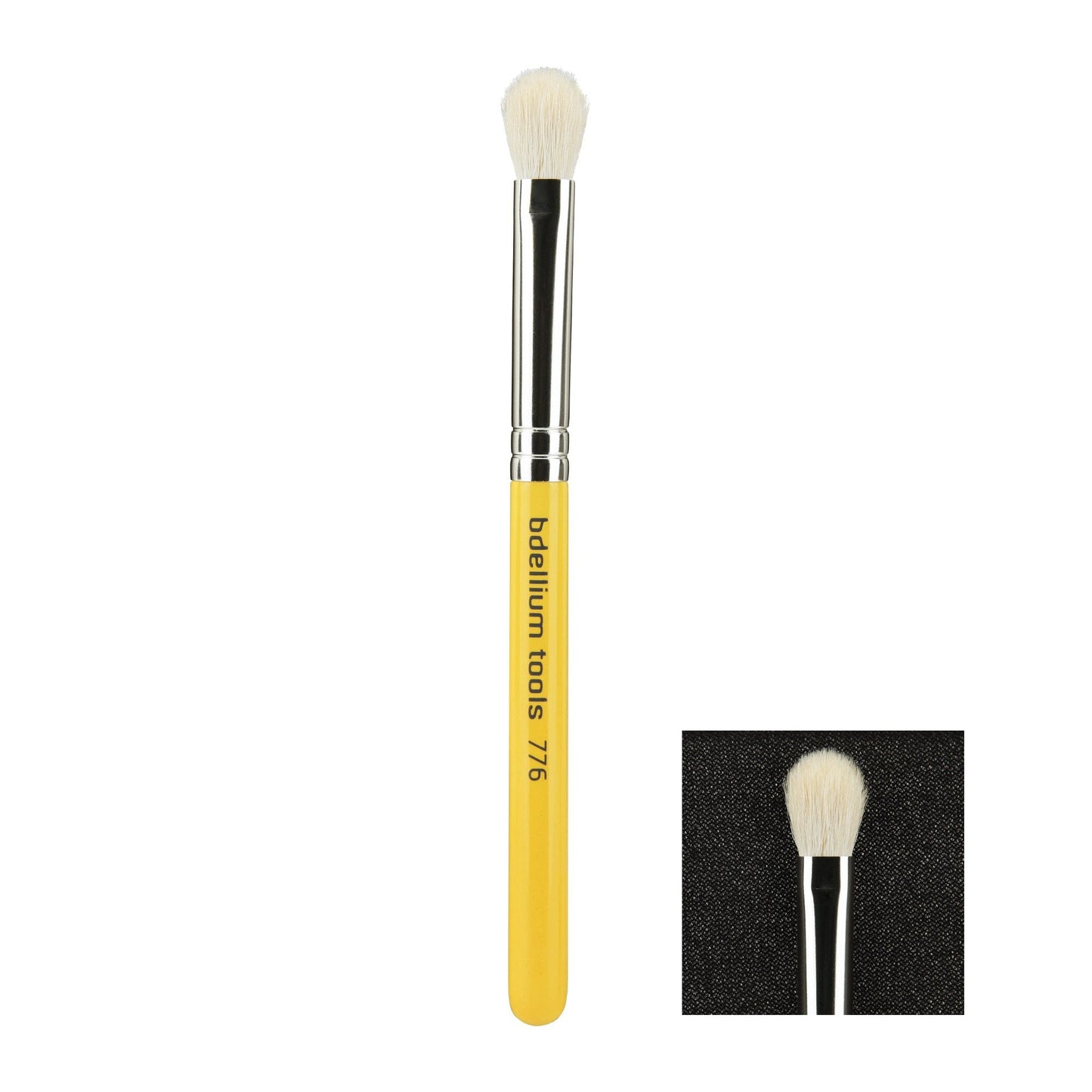Bdellium Tools Professional Makeup Brush - Travel 776 Blending - Short Wooden Handle for Convenient Travel, For Shading and Blending Powder/Cream Beauty & Personal Care BDELLIUM TOOLS