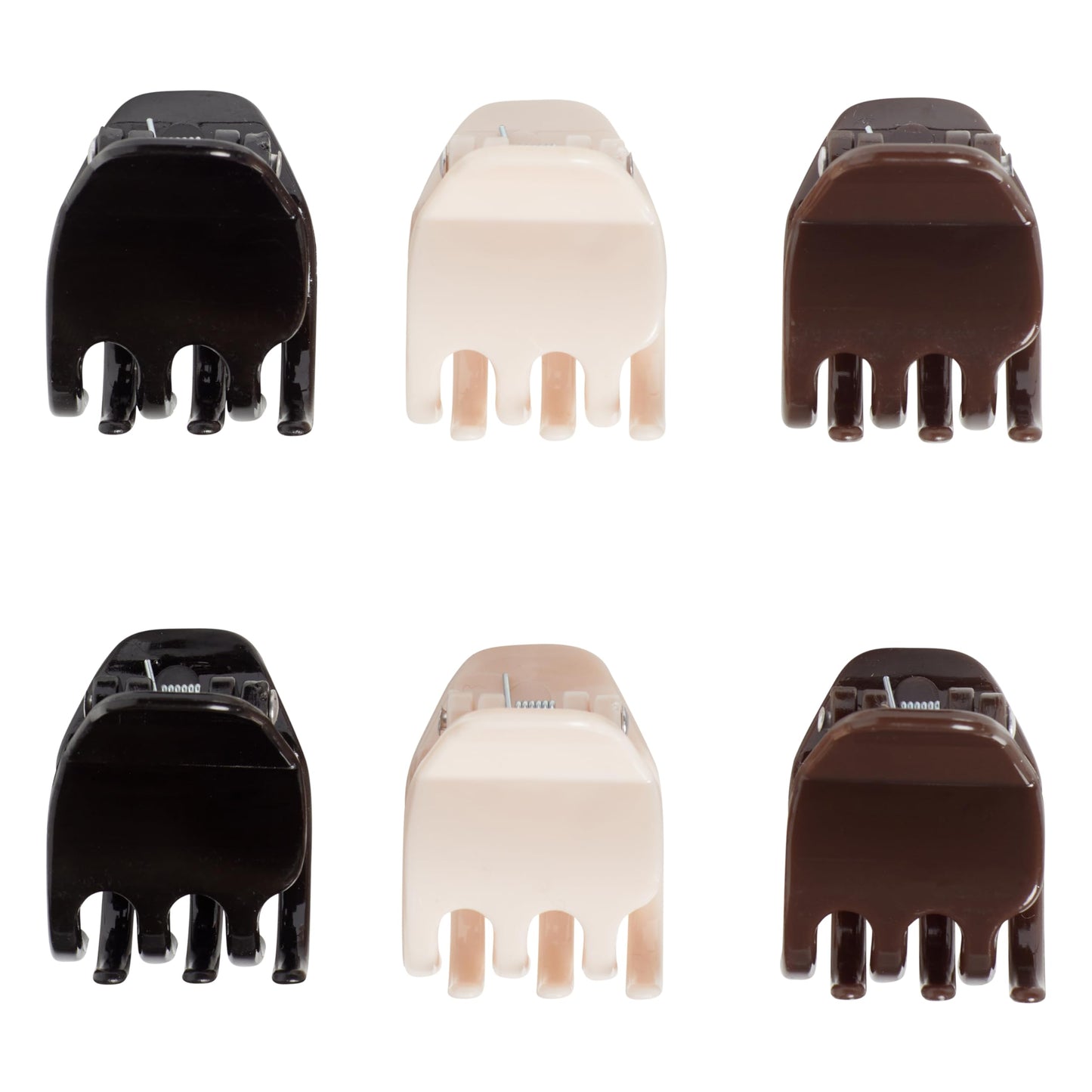 Goody SlideProof Mini Claw Clips - 12 Ct, Neutral Tones, Secure Grip Hair Styling Accessories for Women & Men, All Hair Types Beauty & Personal Care GOODY
