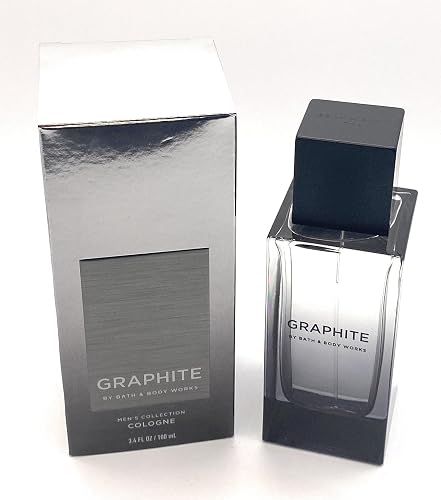 Bath and Body Works Bath & Body Works Graphite Men's Fragrance 3.4 Ounces Cologne Spray (2019 Edition) Beauty & Personal Care Bath & Body Works