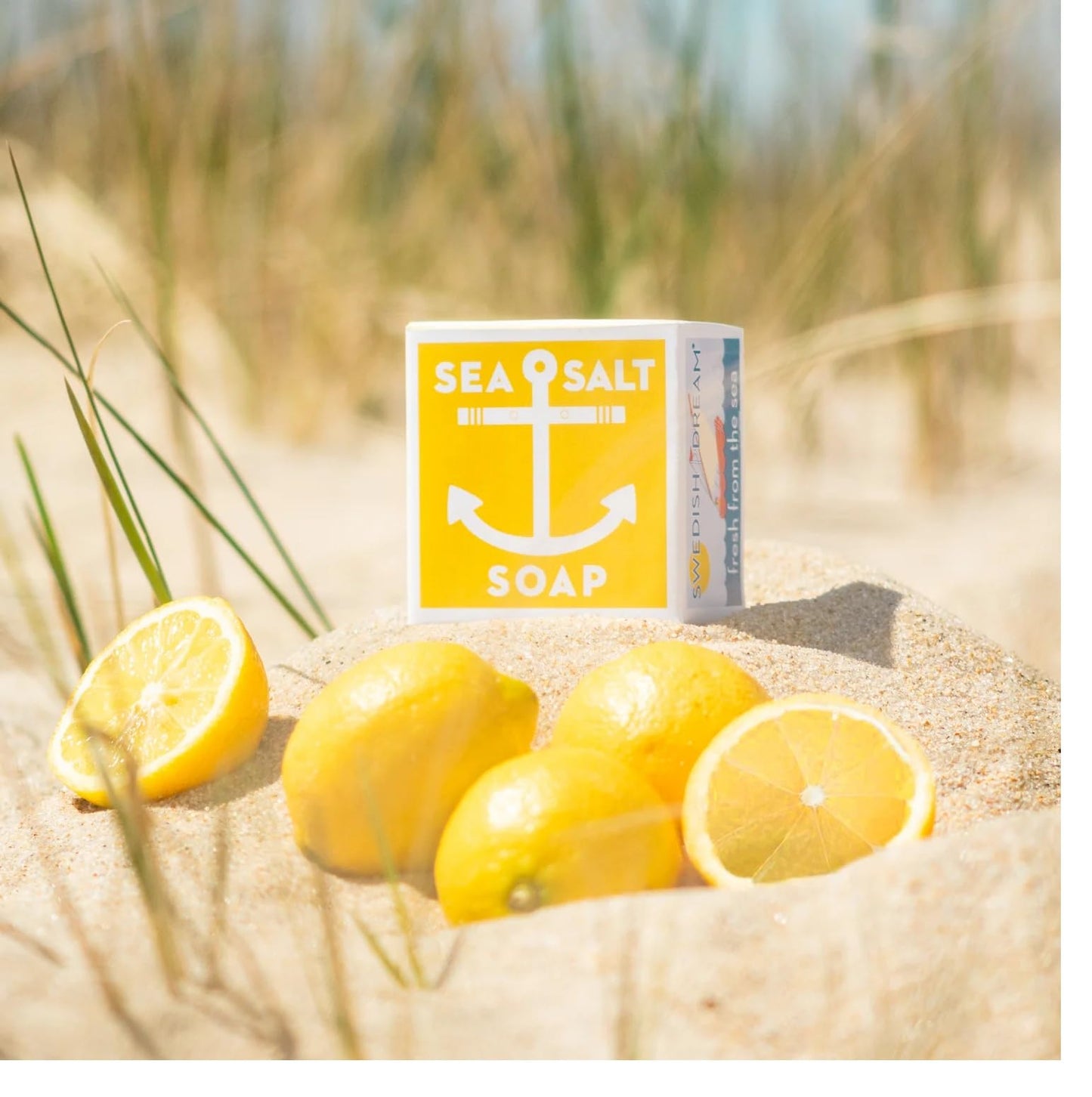 Kalastyle Swedish Dream Sea Salt Summer Lemon Soap TWO PACK | LIMITED EDITION | Vegan, Cruelty Free, Made in USA | 4 ounces x 2 Beauty & Personal Care Kalastyle
