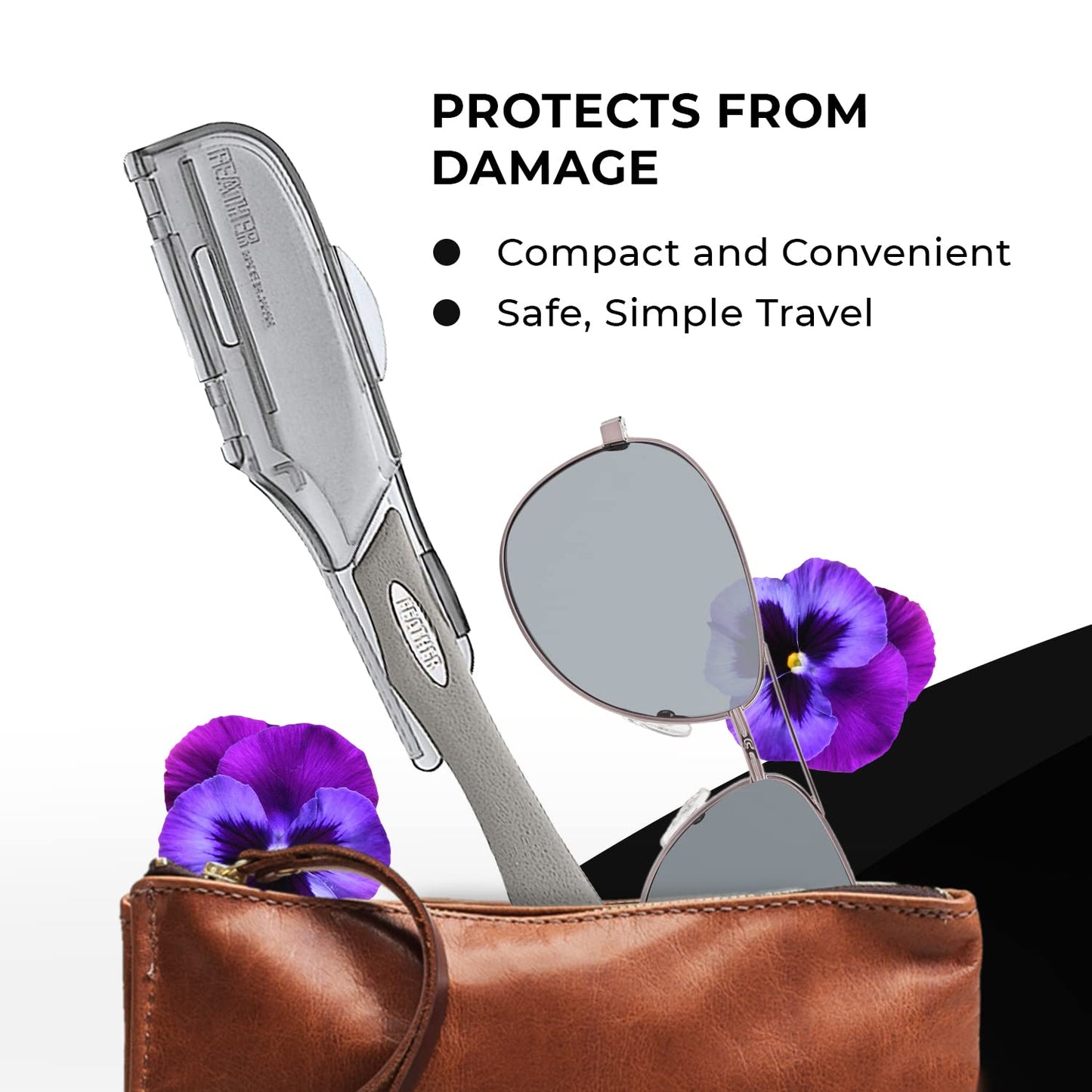 Feather Artist Club DX Straight Razor Case - Razor Blade Holder - Straight Razor Travel Case - Made in Japan Beauty and Personal Care Feather