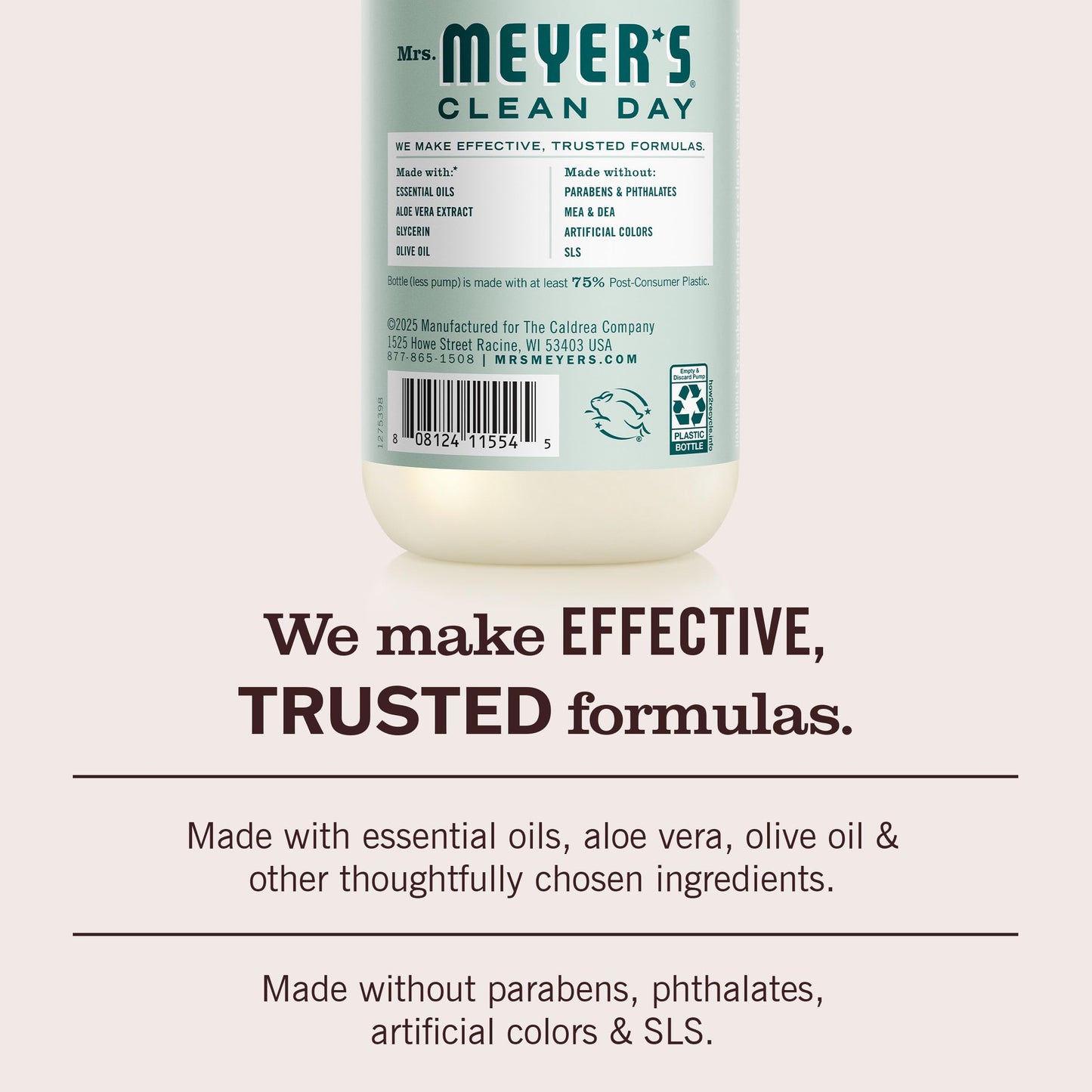 MRS. MEYER'S CLEAN DAY Hand Soap, Birchwood Scent, 12.5 Fl Oz Bottle Beauty & Personal Care Mrs. MEYER'S
