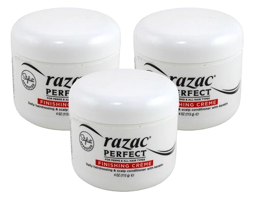 Razac Perfect For Perms Finishing Creme 4 Ounce (Pack of 3) Beauty & Personal Care Razac