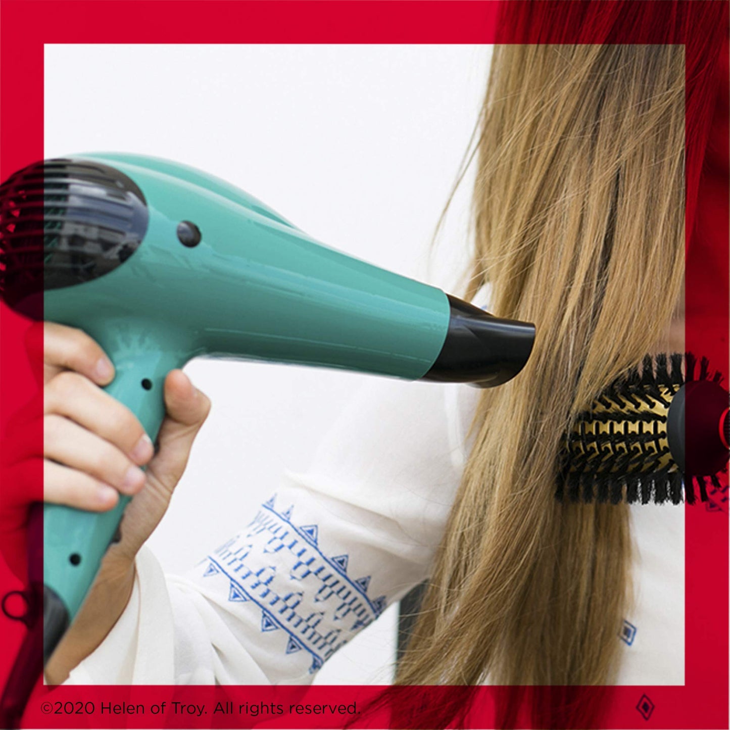 Revlon Volume Booster Hair Dryer | 1875W for Voluminous Lift and Body, (Green) Beauty & Personal Care REVLON
