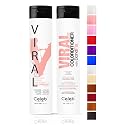 Celeb Luxury Viral Duo Color Depositing Colorwash Shampoo & Conditioner Set + Bondfix Bond Rebuilder, Semi Permanent Hair Color, Vegan Hair Dye, Rose Beauty & Personal Care Celeb Luxury