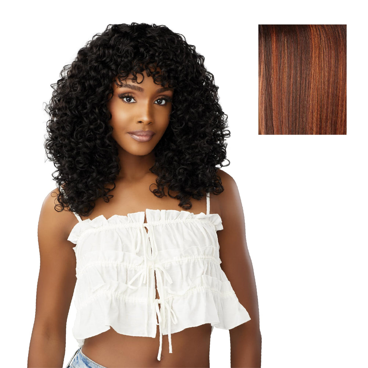 Sensationnel Dashly Wig-Unit 27, BALAYAGECOPPER
