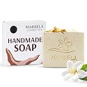 Marbela Cosmetics Handmade Soap Bar - Made in USA, Vegan Friendly, Palm Oil Free, Natural Bar Soap - Gentle Face & Body Soap for Daily Skin Care Beauty & Personal Care Marbela