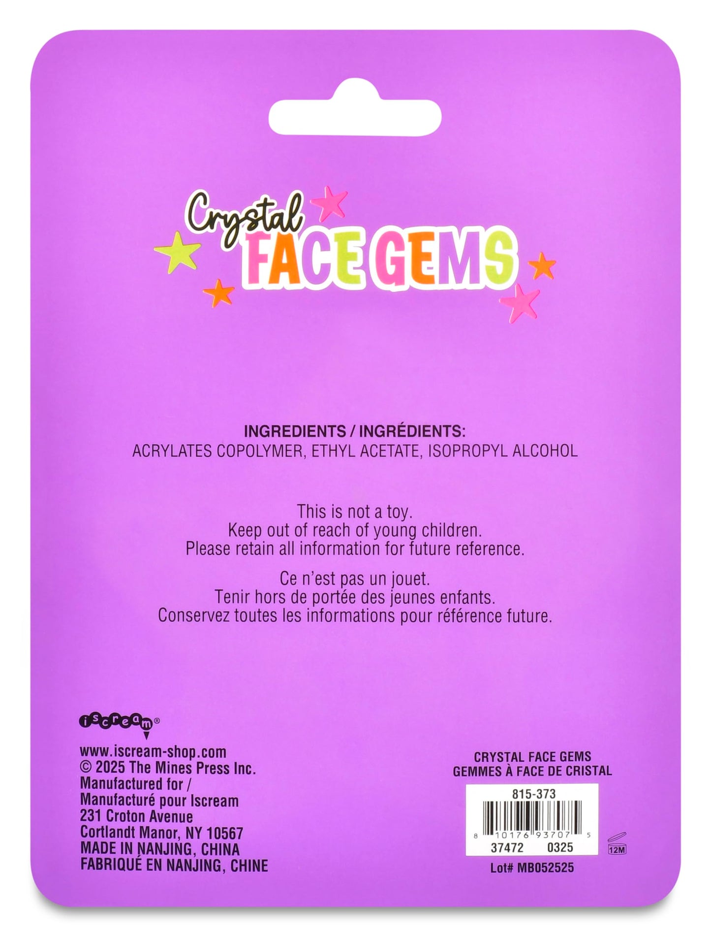 iscream Boho Star 40 Piece Face and Body Gem Sticker Set Beauty & Personal Care iscream