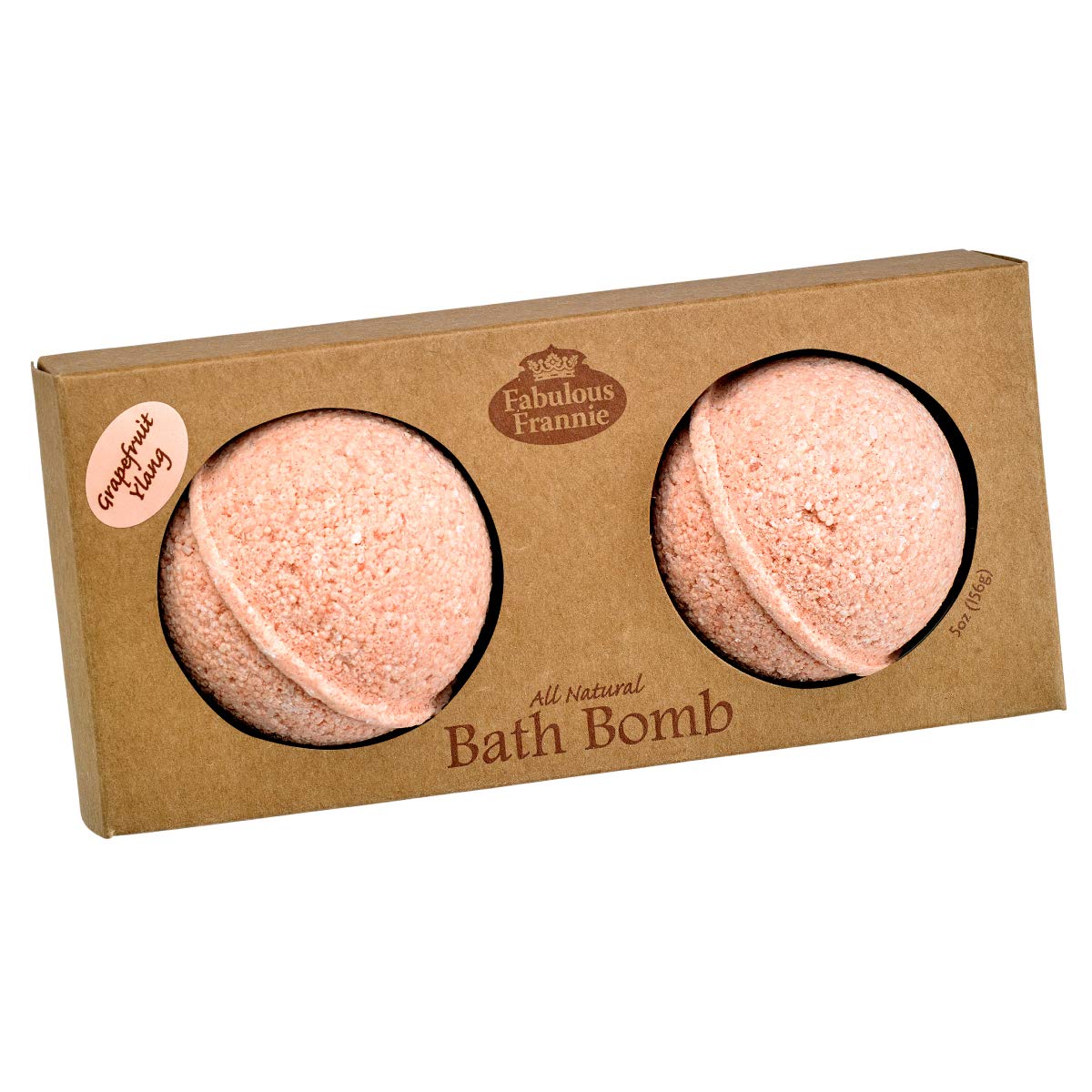 Fabulous Frannie Grapefruit Ylang Ylang Natural, Handmade Bath Bomb, Rich in Essential Oil, Salt, Coconut Oil, Witch Hazel, Ultra Plush Spa Fizzies… Beauty & Personal Care Fabulous Frannie