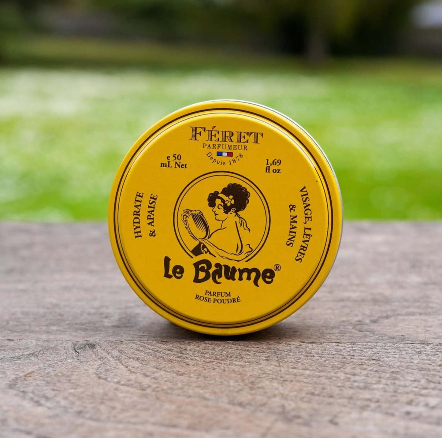 Feret Parfumeur Le Baume Multi-Purpose Balm - Rose Poudré - Deeply Hydrating Moisturizer for Dry Cracked Skin, Lips & Cuticles - Natural Lip Balm Beauty and Personal Care Feret Parfumeur
