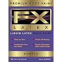 Liquid Latex - Face and Body Paint, Ammonia Free, Easy On and Off, Cosplay Makeup, Create Professional Monster, Zombie Arts 16 Oz (Purple) Beauty & Personal Care Liquid Latex Fashions