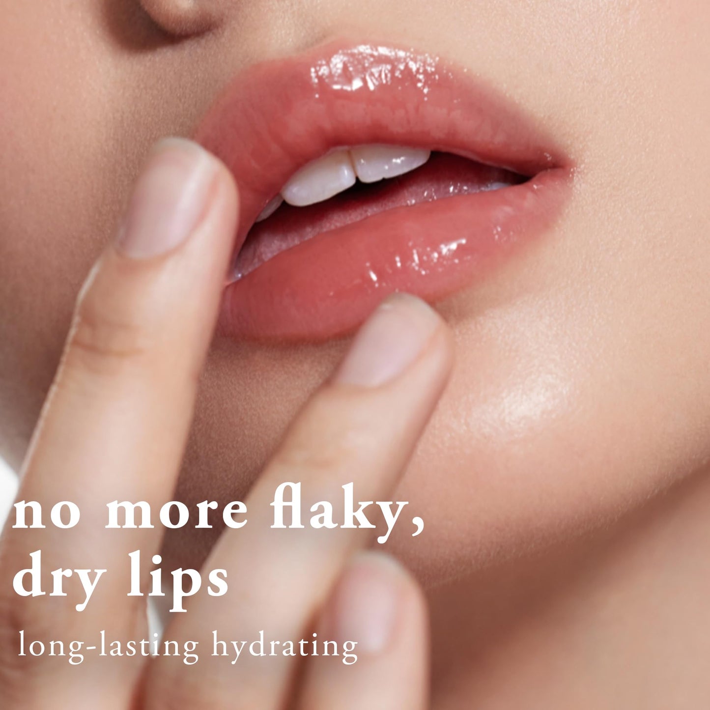 JING MENG Lip Mask with Peptides, Shea Butter, Ginger Extract?Overnight Butter Balm, Plump, Moisturize for Very Flaky Dry Lips, Non-Sticky, Clear Beauty and Personal Care JING MENG